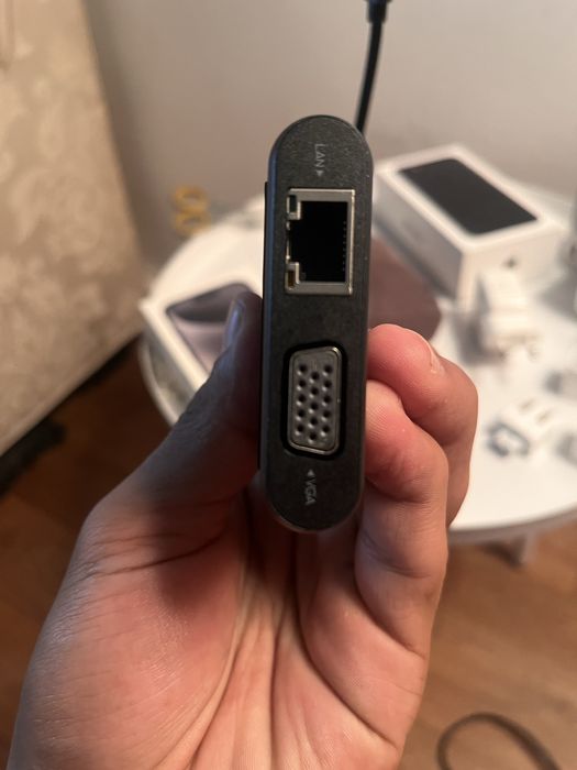 USB-C Hub Pro HDMI SD TF AUX для MacBook / iPad / Laptop