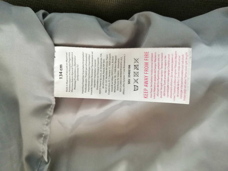 Зимно детско яке