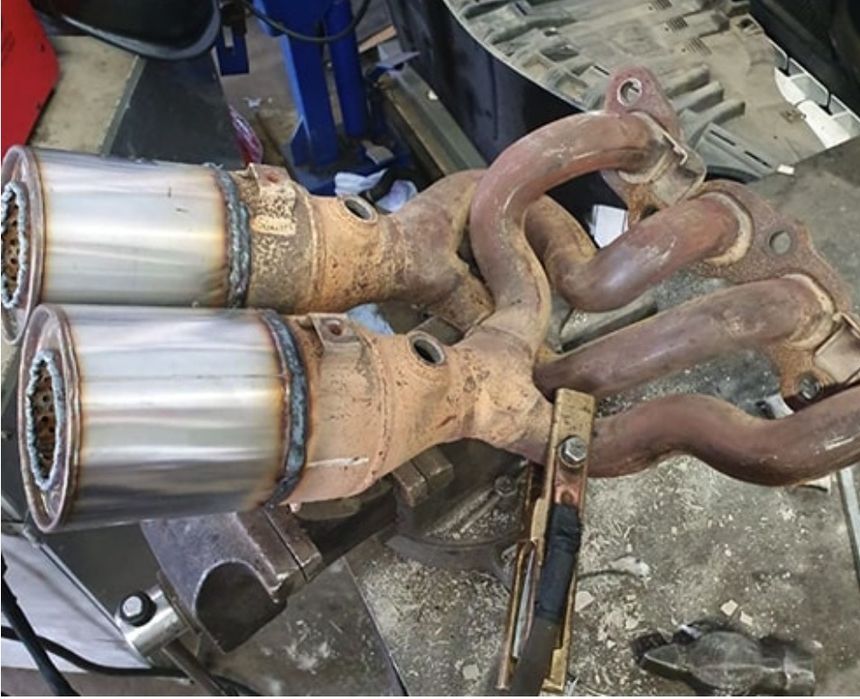 Ремонт выхлопной системы, глушителей.