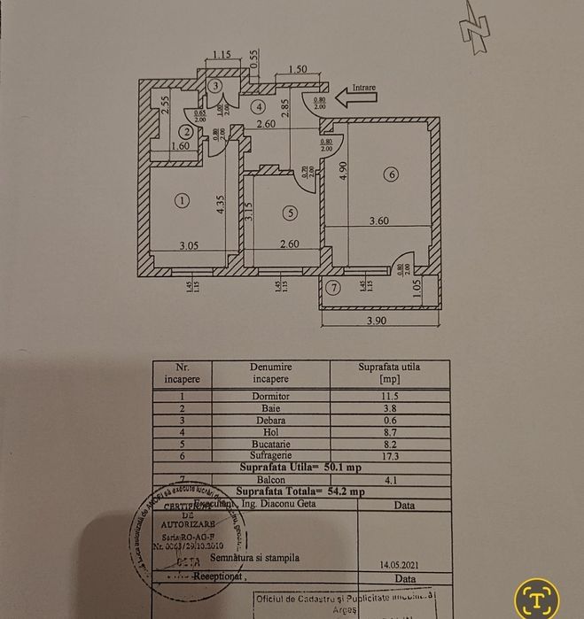 Apartament 2 camere Campulung Muscel