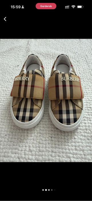 Кеды Burberry kids детские