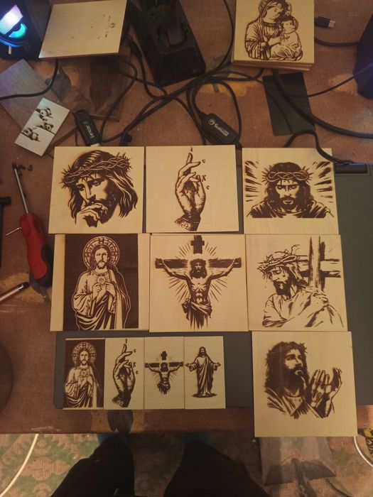 Лазерно гравиране върху дърво