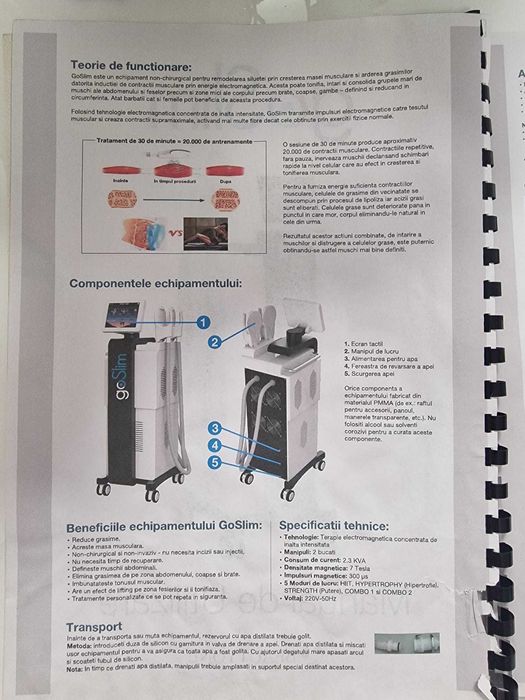 GO SLIM Remodelare Corporala Energie electromagnetica