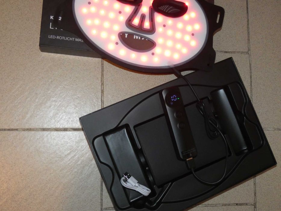 LED маска за лице, фототерапия, Anti-Aging LED Face Mask