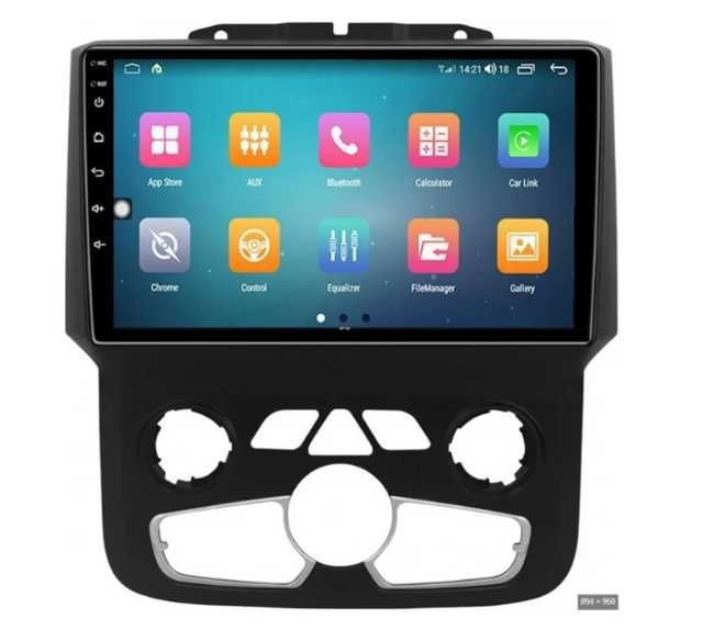 9-инчова мултимедия за Dodge RAM (2013–2018) + Подарък камера