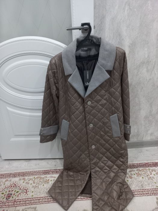 Стеганка плащ новый