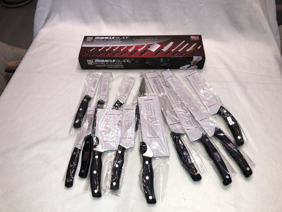 Set cutite noi in cutie pentru bucatarie etc