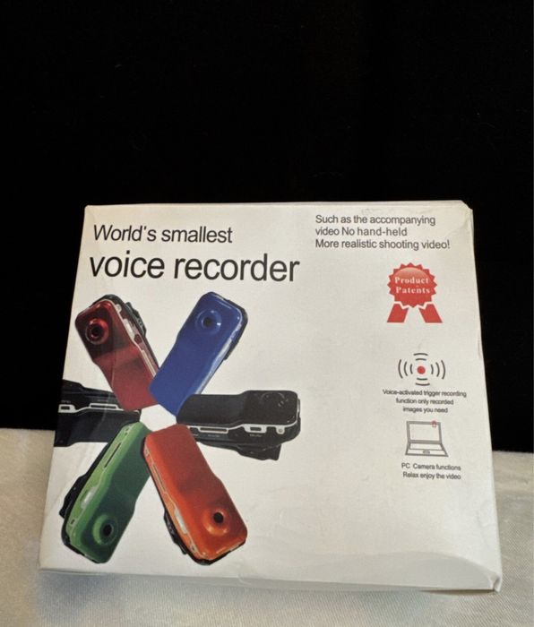 Camera Mini Discreta, Intrgistrare video