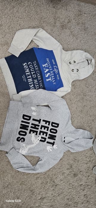 Lot hanorace baieti 134-140