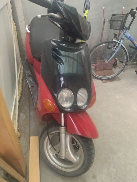 Ямаха неос 50 кубика с проблем/регистрация на мотопед