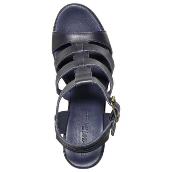 TIMBERLAND № 37 & 39 – Дамски тъмносини сандали ест. кожа нови с кутия