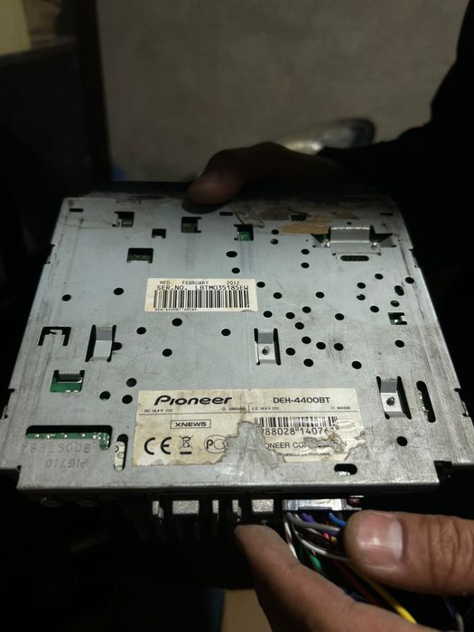 Магнитолла пионер