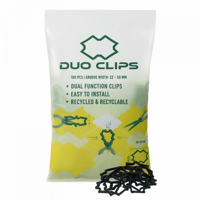 Дуо клипс крепеж за кабели