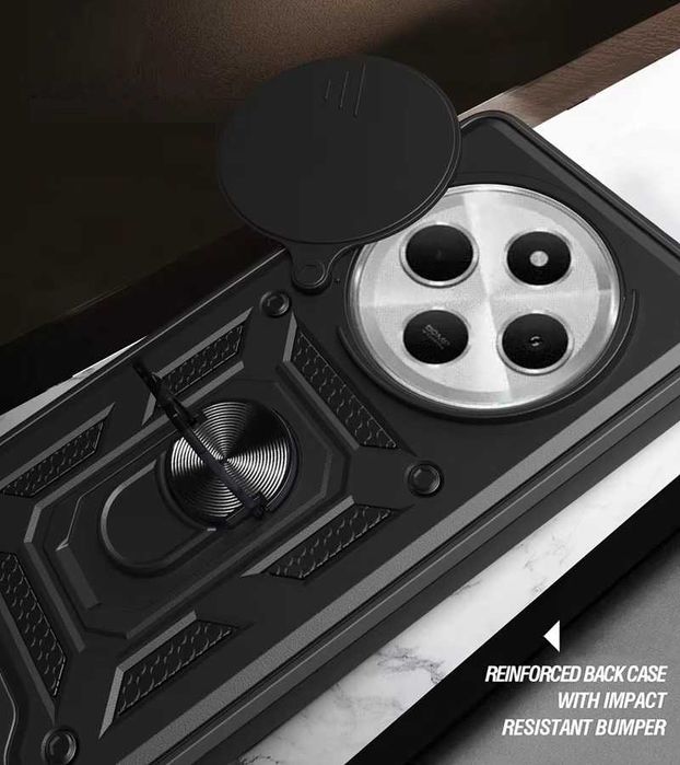 Xiaomi Redmi 14C - Удароустойчив Кейс Защитена Камера