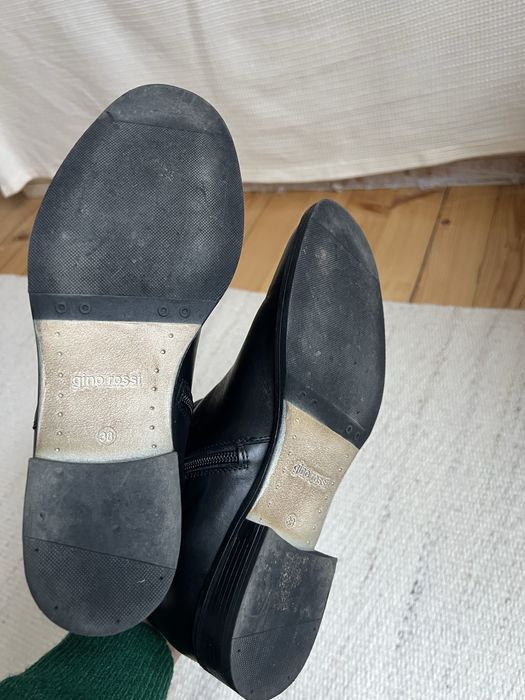 Черни ботуши Gino Rossi, 38 номер