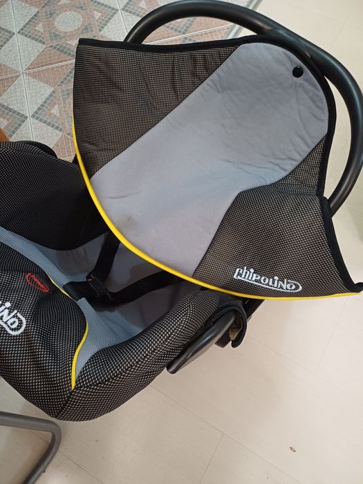 CHIPOLINO Детско столче като ново ,за кола и ръчно