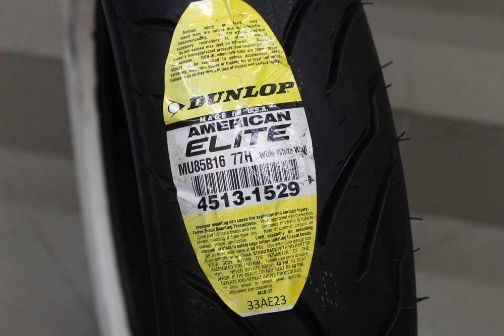 MU85B16 (140/85-16) Dunlop American Elite