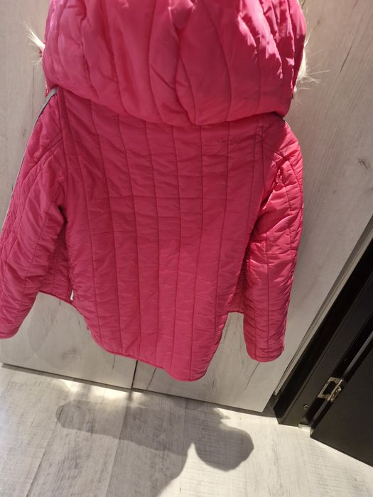 Geaca roz Foggy  superba