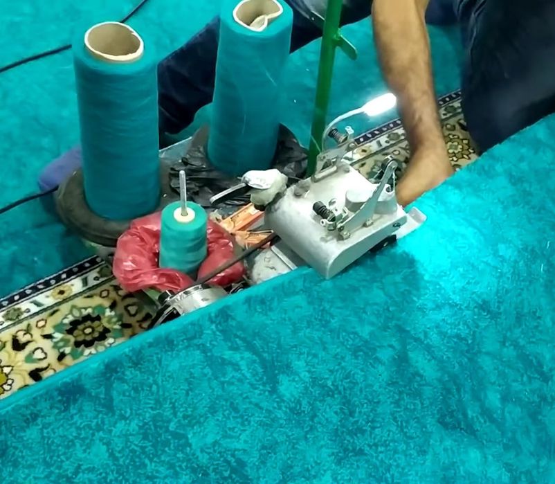 Gilam kesib tikish, гилам кесиб тикиш, гилам улаш, gilam solish