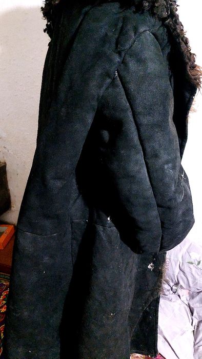 Кишги иссик шуба тулуп ичи жундан чупонлар учун