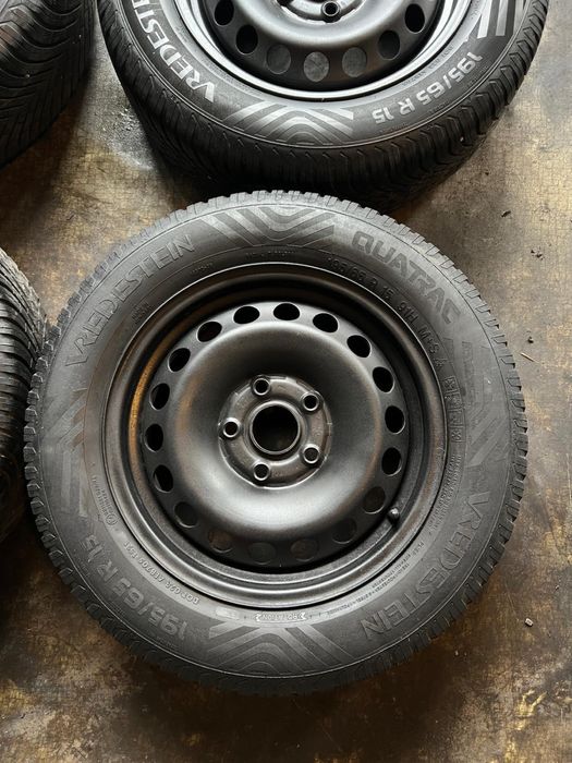 Vandute Jante VW 5x112 Anvelope iarna 195 65 15 golf 6
