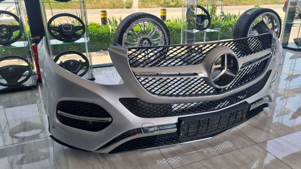 Предна броня за Mercedes GLE 292 coupe 2015-2019