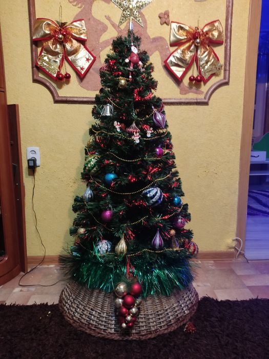 Юбка для ёлки  ручной работы