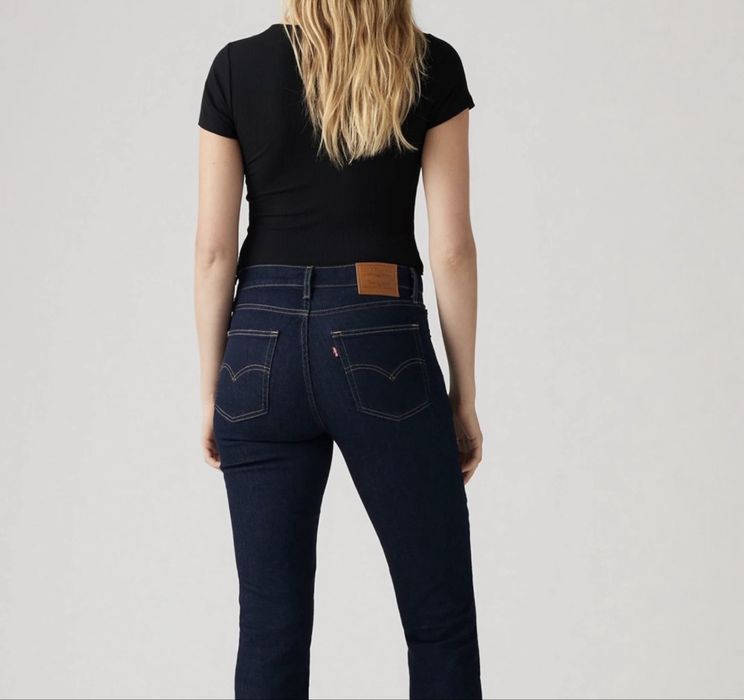 LEVI’S дамски дънки модел “724” р-р 28 с висока талия слим