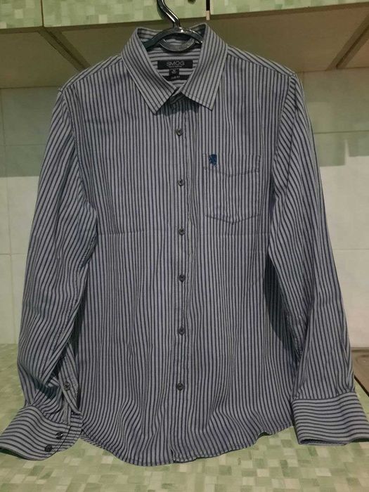 РУБАШКИ Голубая,Белая Мужские 2XL совет.размер 52 Турция 4 цвета