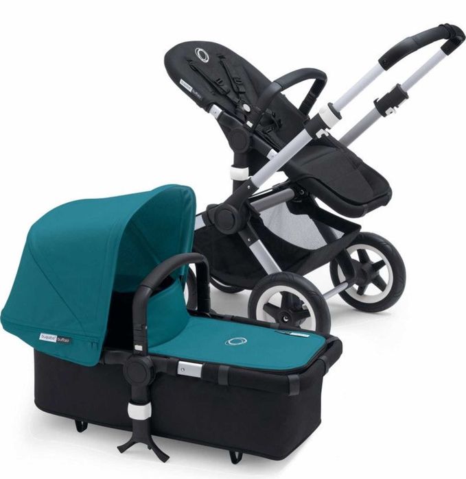 Bugaboo Buffalo 2 в 1 детска/бебешка количка (модел 2017) с аксесоари