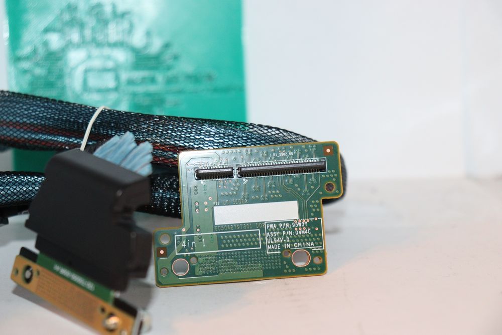 Kit Perc Cablu 0N7HT1 + Interposer 004M4C pt Server Dell R740/XD Nou