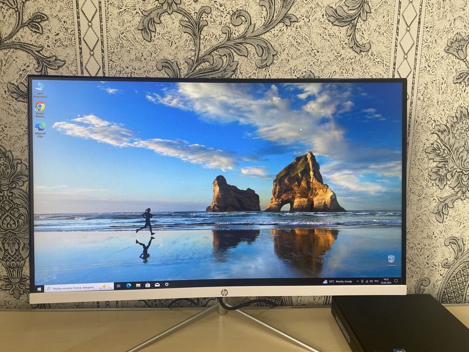 Готовый мощный комплект: Lenovo Tiny i5 / 24" Curved HP / SSD / WiFi