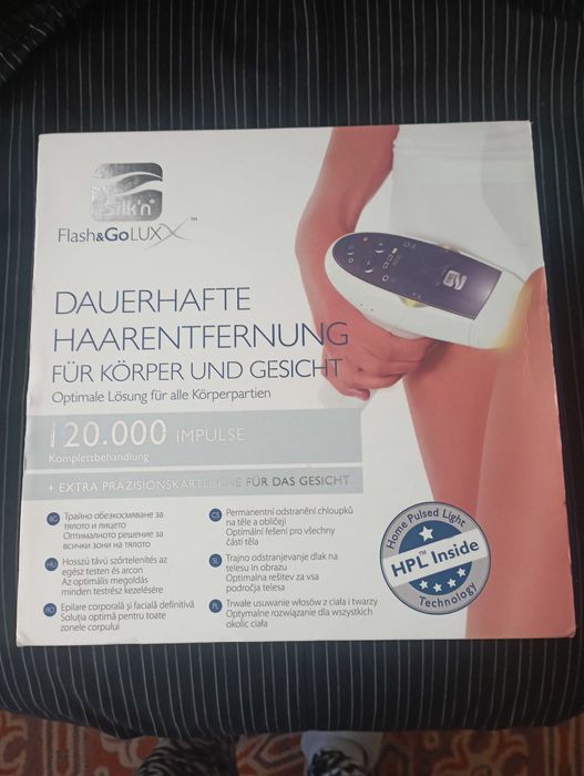 фотоепилатор Silk´n Flash & Go Lux