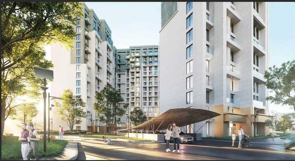 Новостройка Manhattan 4 комнатная коробка ПРОДАЖА: Центр Хамид Алимжан