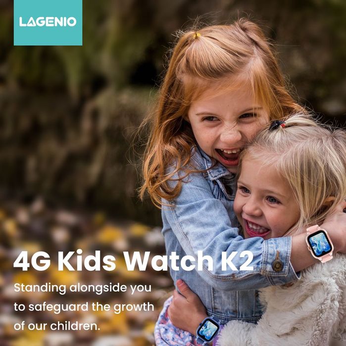 Висок клас 4G Смарт часовник за деца Lagenio K2 с мобилен интернет