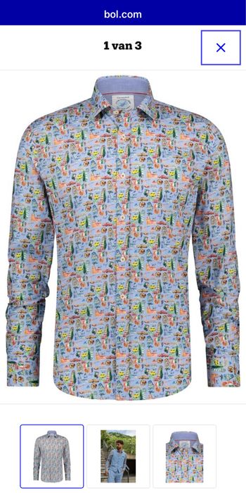 A FISH NAMED FRED - мъжка дизайнерска риза