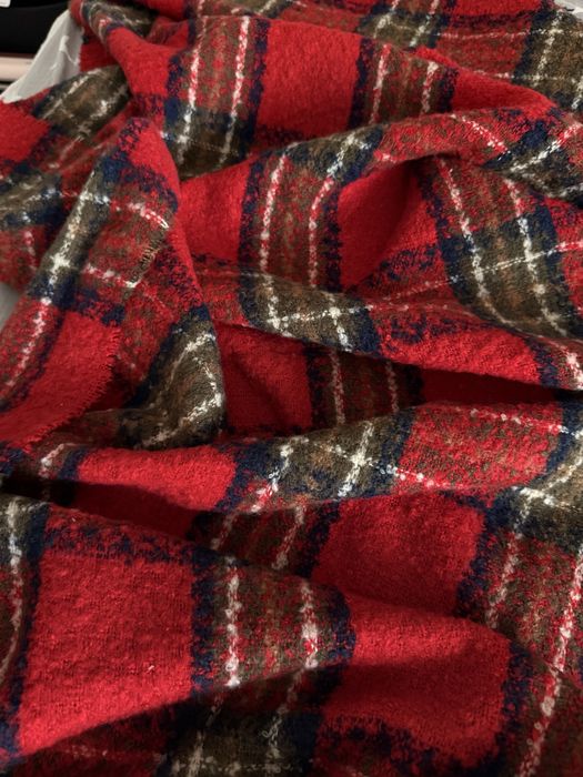 Теплый шарф,новогодний.