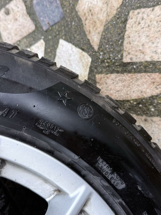 roti BMW 225/60 r18 x3 g01 cu cauciucuri runflat de iarna