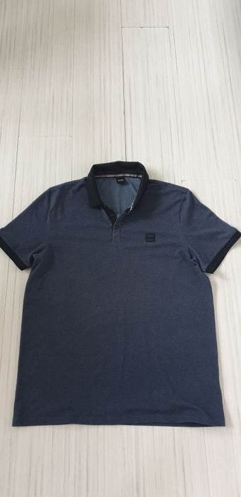 Hugo Boss  Mercerised Slim Fit Pima Cotton  2XL/3XL ОРИГИНАЛНА Тениска