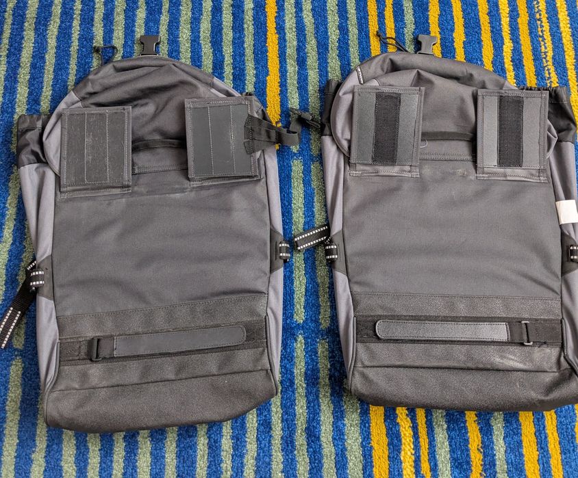 Geanta dubla pentru bicicleta - 2x15L