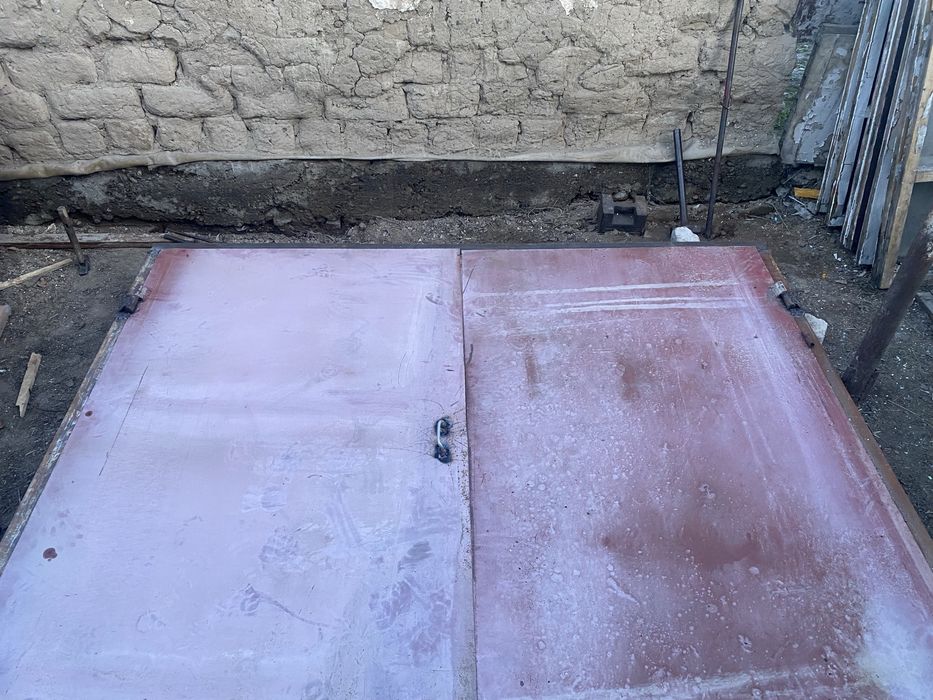 Ворота гаражные с рамой