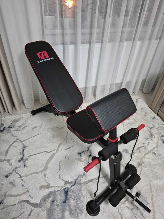 Banca ajustabila + set gantere