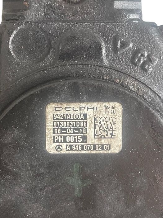 Pompa Inalta Presiune Mercedes-Benz E-Class W211 2002 - 2009 2.1 E 220 Cdi Om 646.821 A6460700201