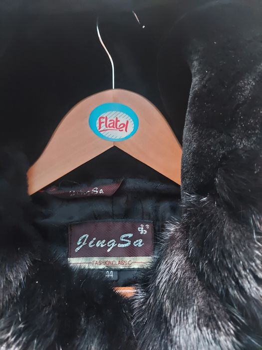 Шуба мутон и норка