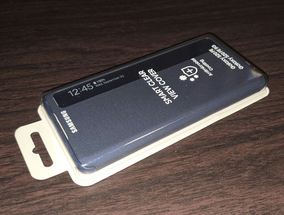 Husa flip smart activa originala Samsung Smart Clear View Cover S20 FE
