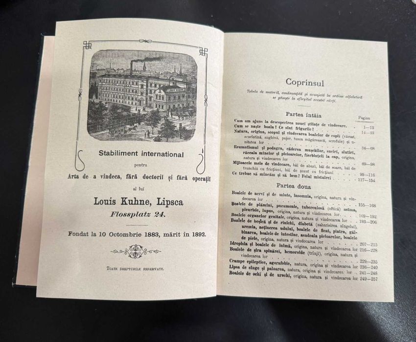 Noua Ştiinţă de Vindecare (anul 1896) - Louis Kuhne