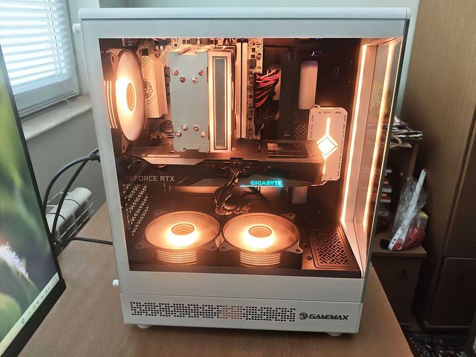 Геймърски компютър, Ryzen 5600x, Rtx 3060Ti, 32gb Ram, 1tb nvme, 700W