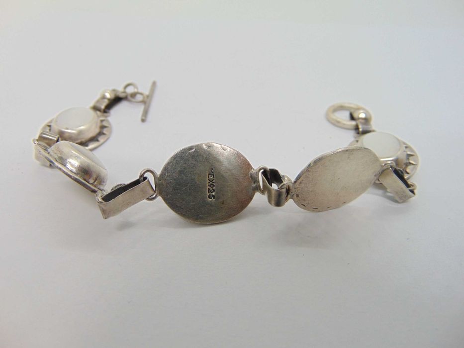 Bratara din argint si sidef Mexic