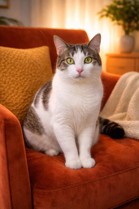 Кот АРЧИ ищет семью. КАСТРИРОВАН