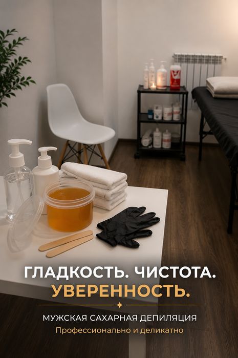 Шугаринг для мужчин